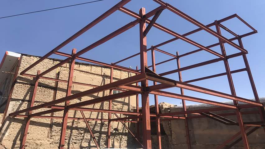محاسبه تیرآهن برای ساختمان یک طبقه